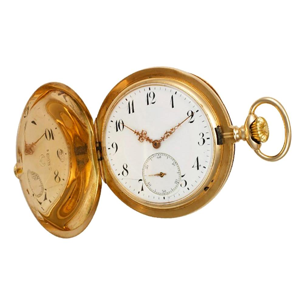 IWC Pocket Watch 568502, White Dial, Certified and Warranty at 1stDibs