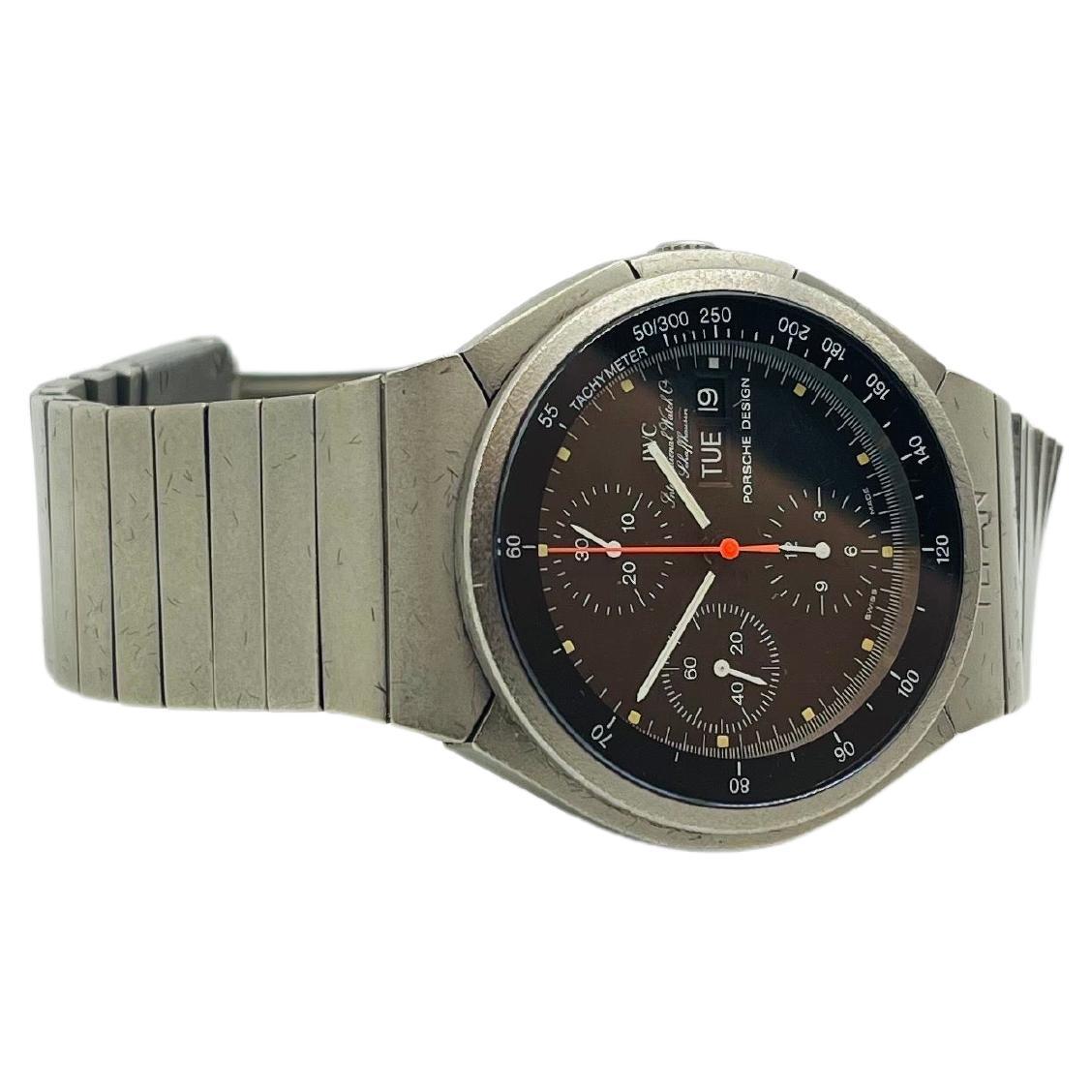 IWC Porsche Design Certified IW3700 For Sale 3