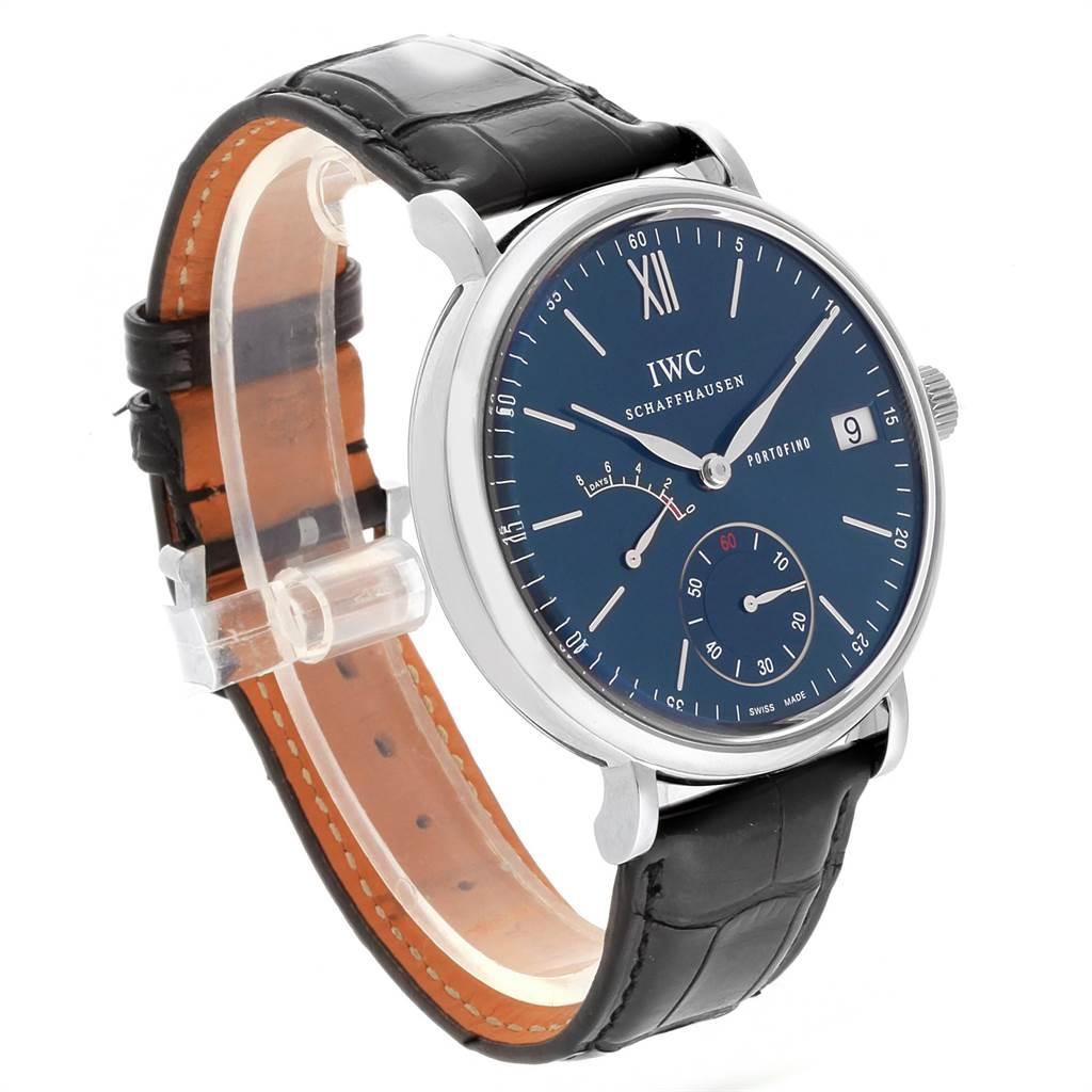 IWC Portofino 8 Days Power Reserve Blue Dial Men s Watch IW510106 For IWC Portofino 8 Days Power Reserve Blue Dial Men s Watch IW510106 For