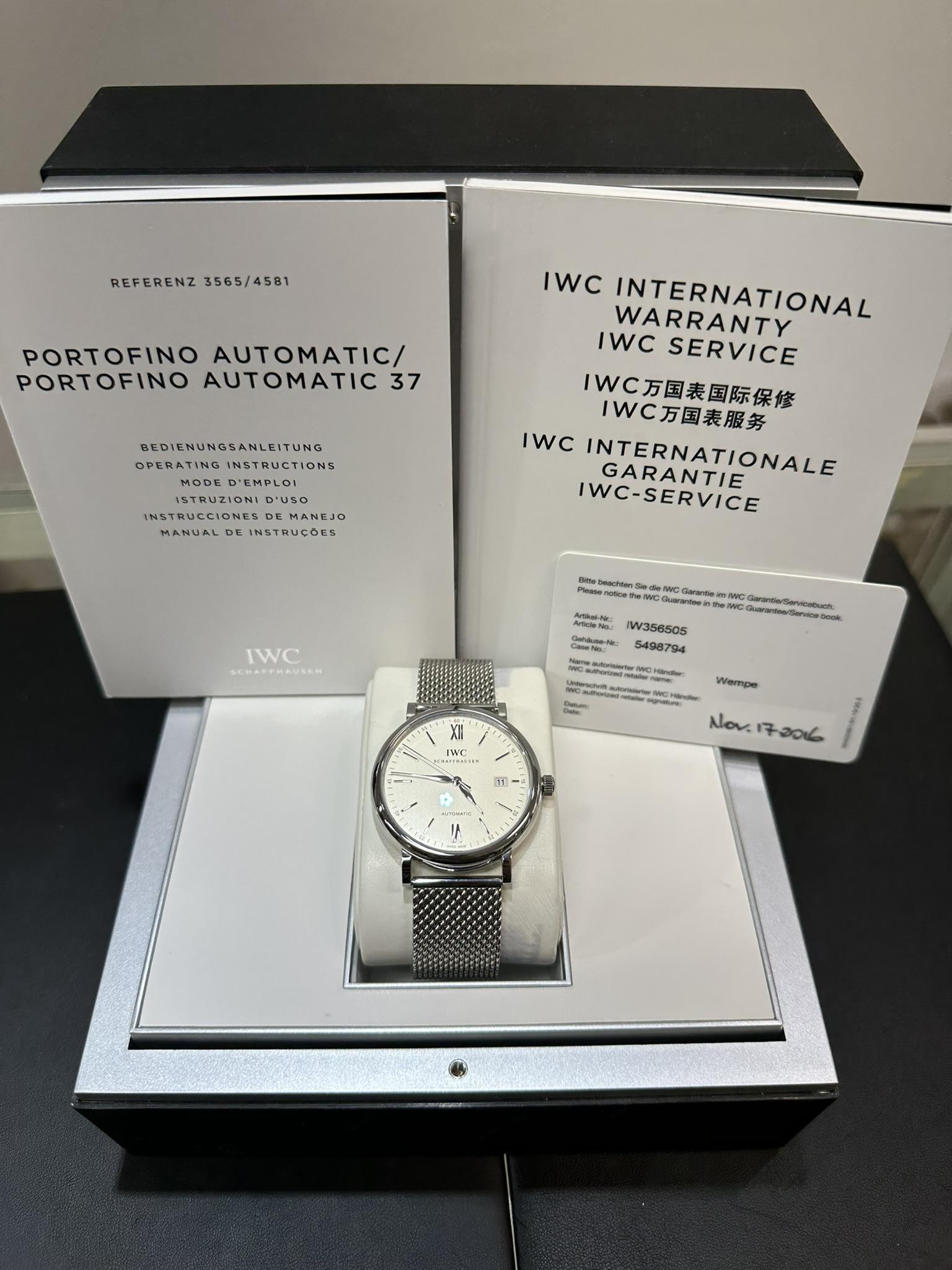 iwc mesh bracelet