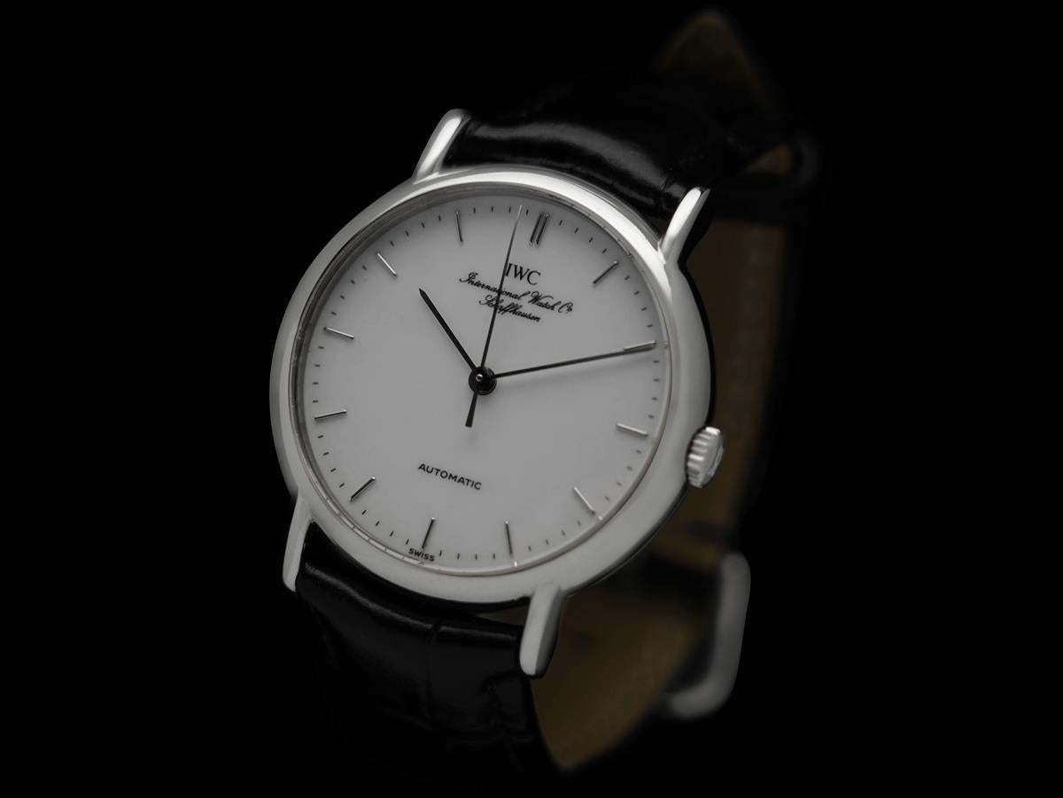 IWC Portofino Automatic Mens Watch, IW351405 - Stainless Steel In Excellent Condition For Sale In Suwanee, GA