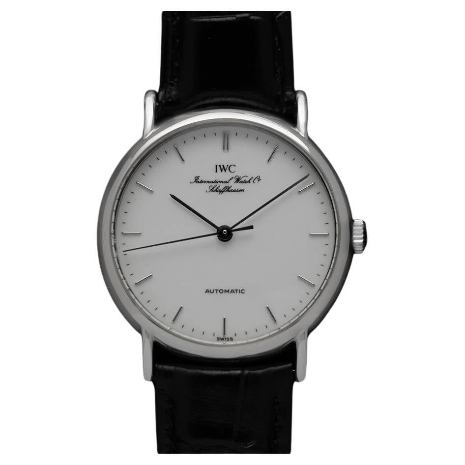IWC Portofino Automatic Mens Watch, IW351405 - Stainless Steel For Sale