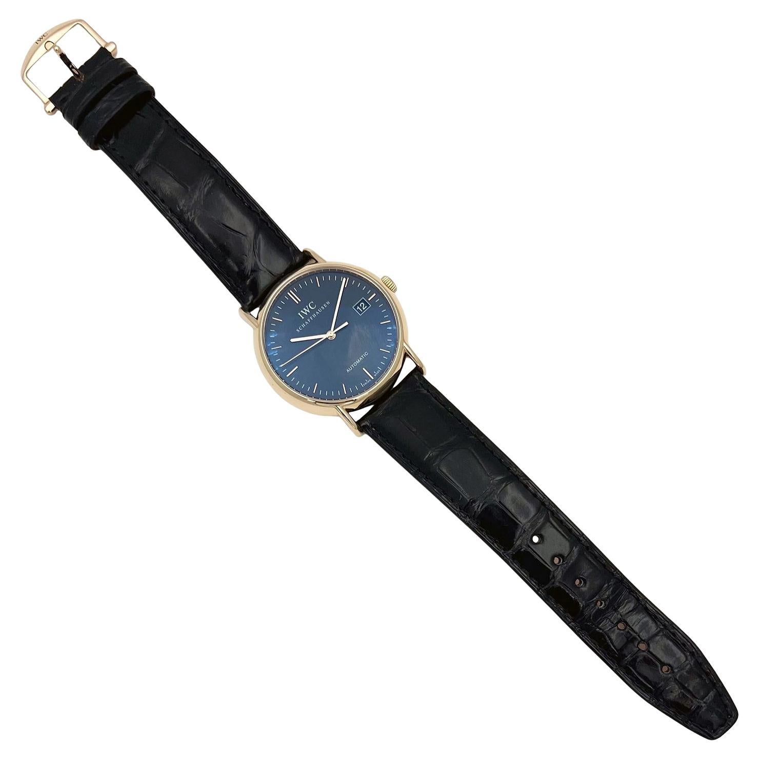 IWC Portofino Automatic Rose Gold Wristwatch Ref. IW353320 For Sale 1