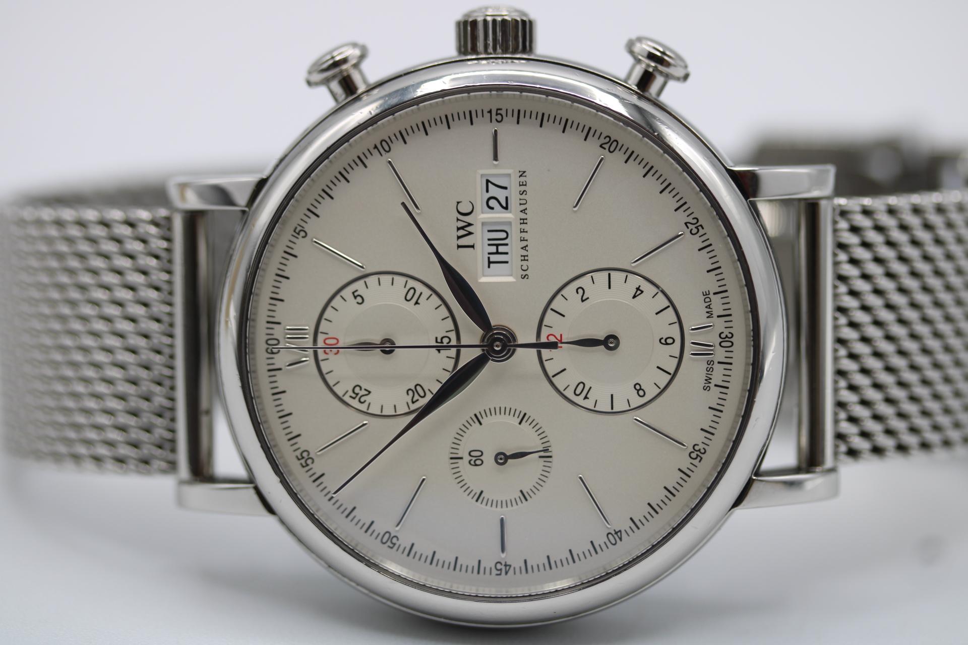 IWC Portofino Chronograph IW391011  42mm   2012  Box & Papers 7