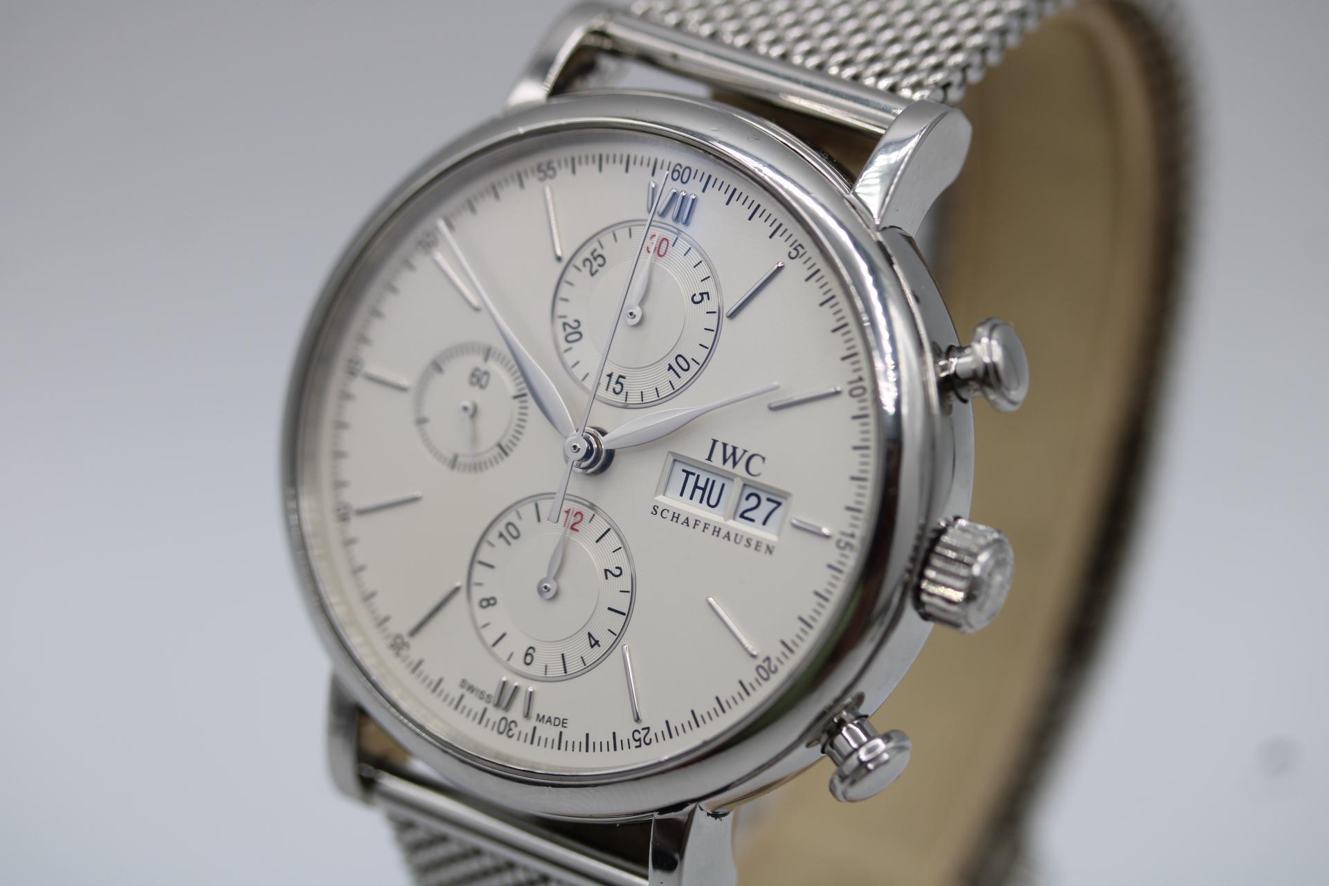 IWC Portofino Chronograph IW391011  42mm   2012  Box & Papers 1