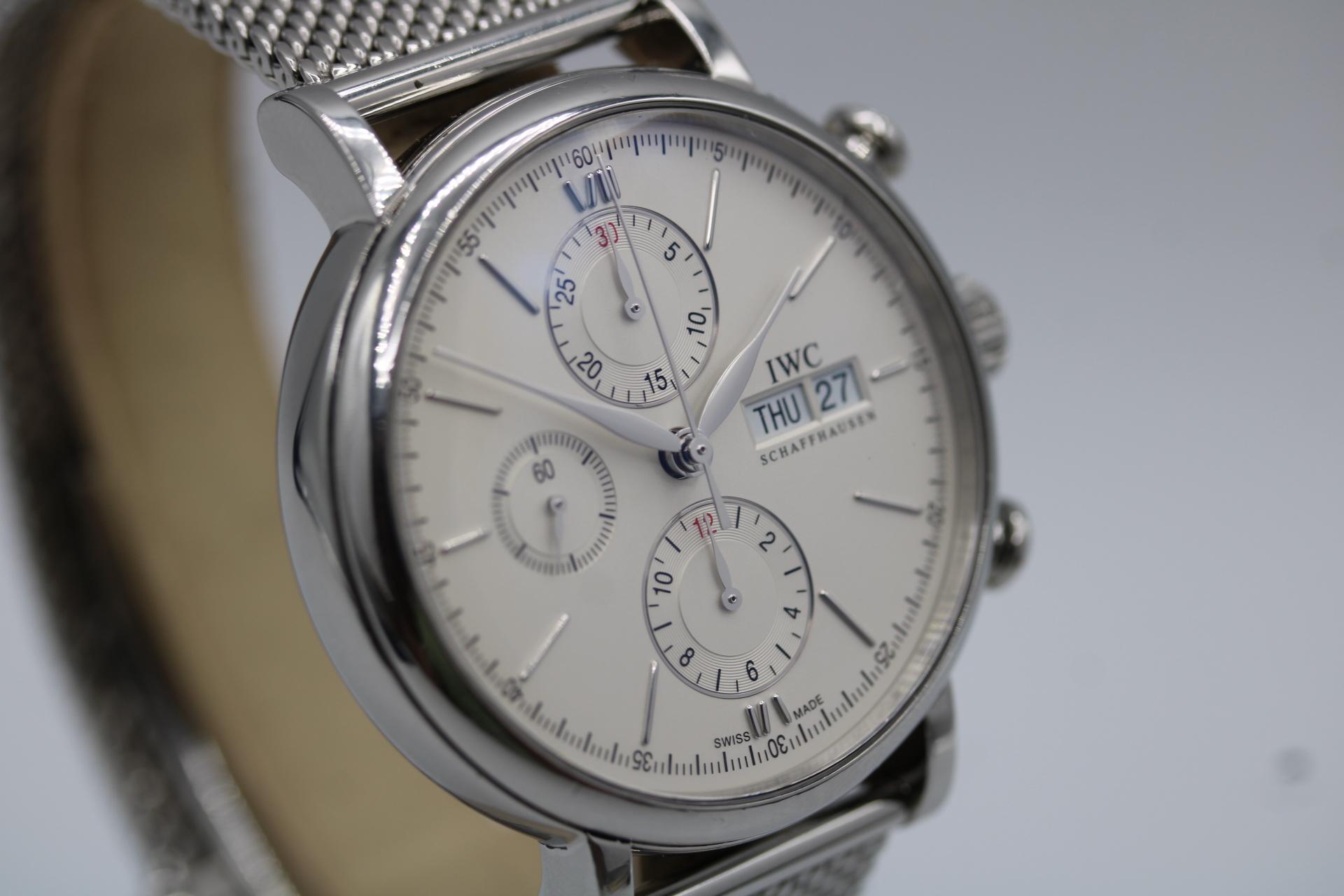 IWC Portofino Chronograph IW391011  42mm   2012  Box & Papers 2