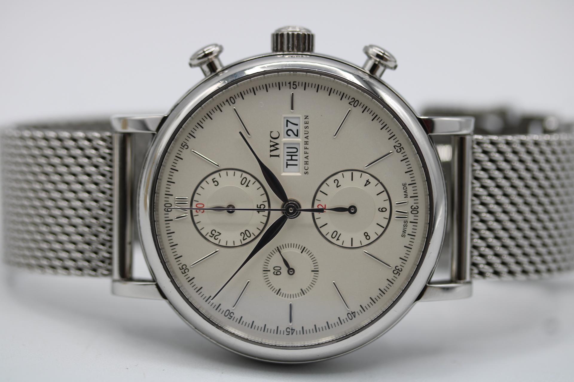 IWC Portofino Chronograph IW391011  42mm   2012  Box & Papers 5