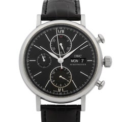 IWC Portofino Chronograph Stainless Steel Automatic Men's Watch IW391002