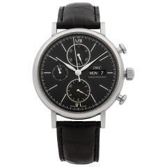 IWC Portofino Chronograph Stainless Steel Automatic Men's Watch IW391002