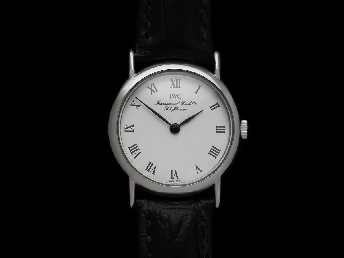 Reloj de cuarzo de acero inoxidable IWC PORTOFINO para señora, Ref. IW4531 - Documentos originales en venta 2