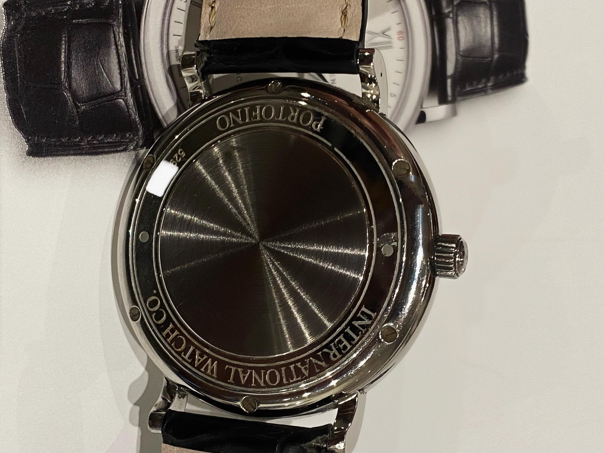 IWC Portofino ref IW3565 01 S/Steel 40mm Automatic Mens' Watch w Date, c2020. For Sale 4