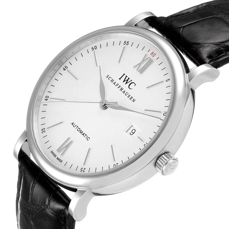 IWC Portofino Silver Dial Automatic Steel Men's Watch IW356501 1