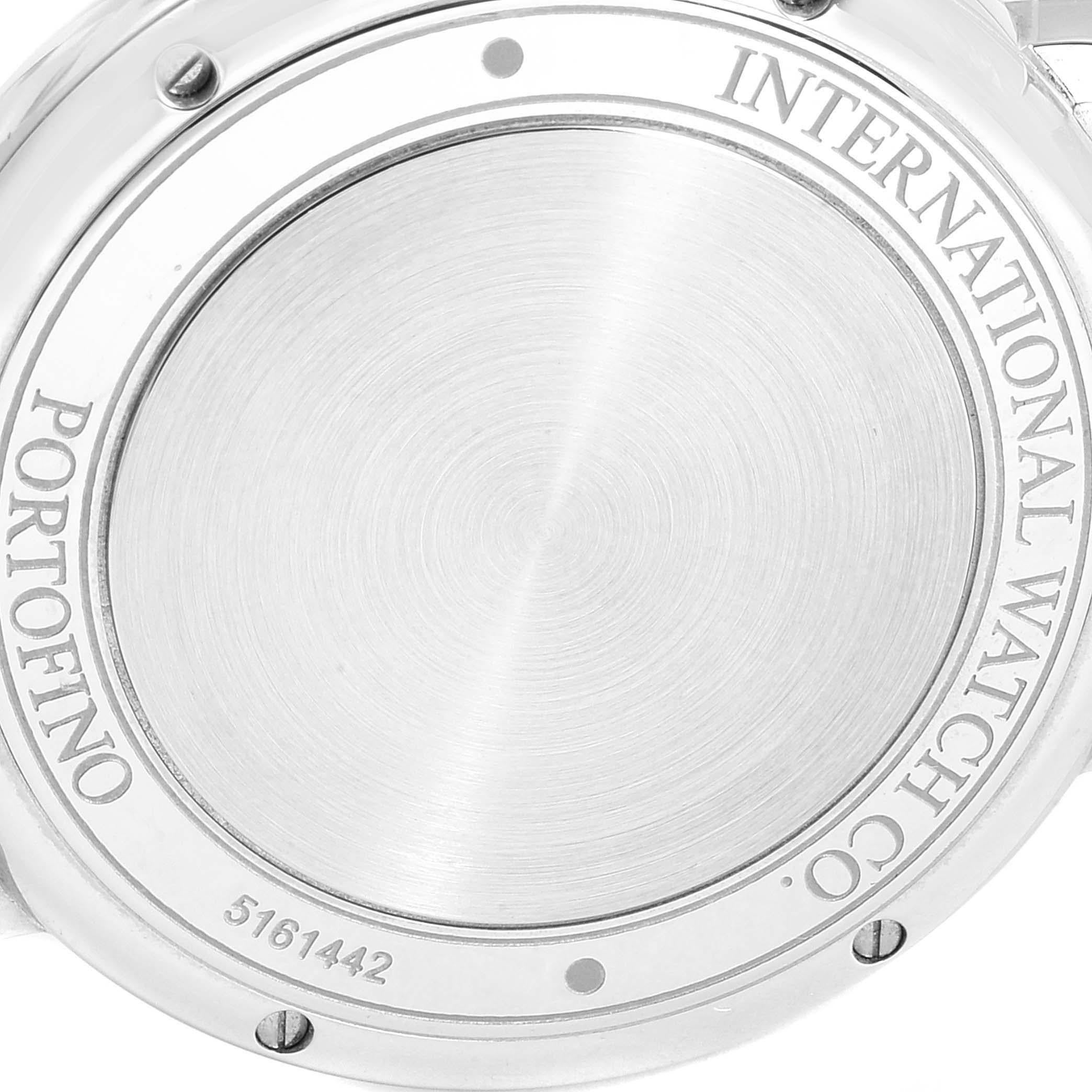 IWC Portofino Silver Dial Automatic Steel Men's Watch IW356501 For Sale 1