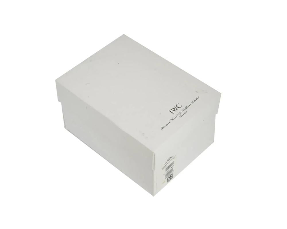 IWC Portugieser 3714 Chronograph Wristwatch Iob For Sale 4