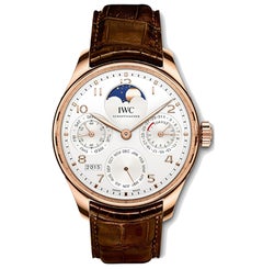 IWC Portugieser Perpetual Calendar Moonphase Automatic IW503302 Men's Watch