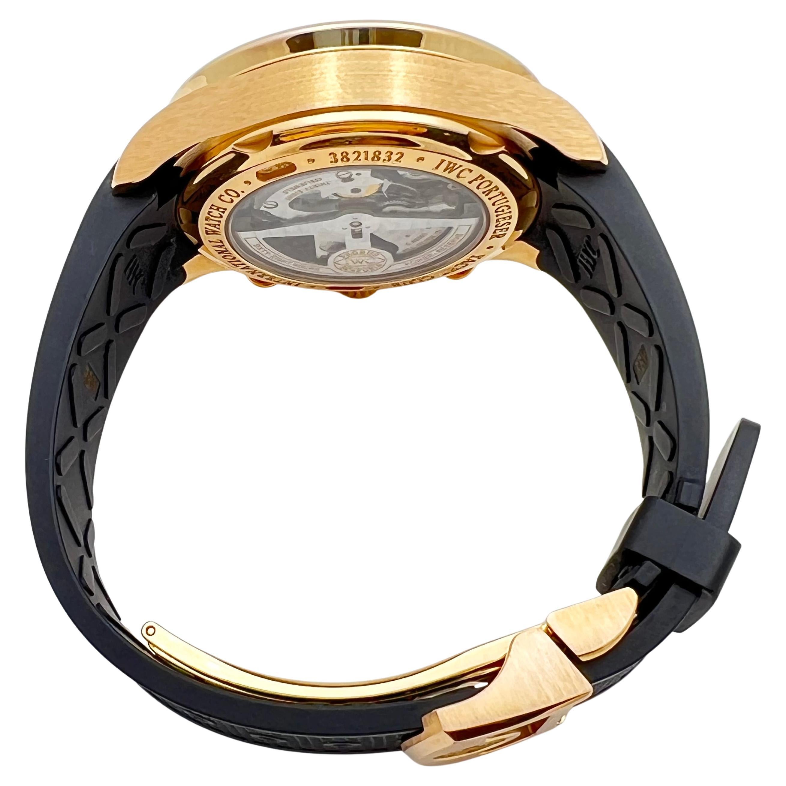 IWC portugais Yacht Club Chronographe Réf. IW390505 1