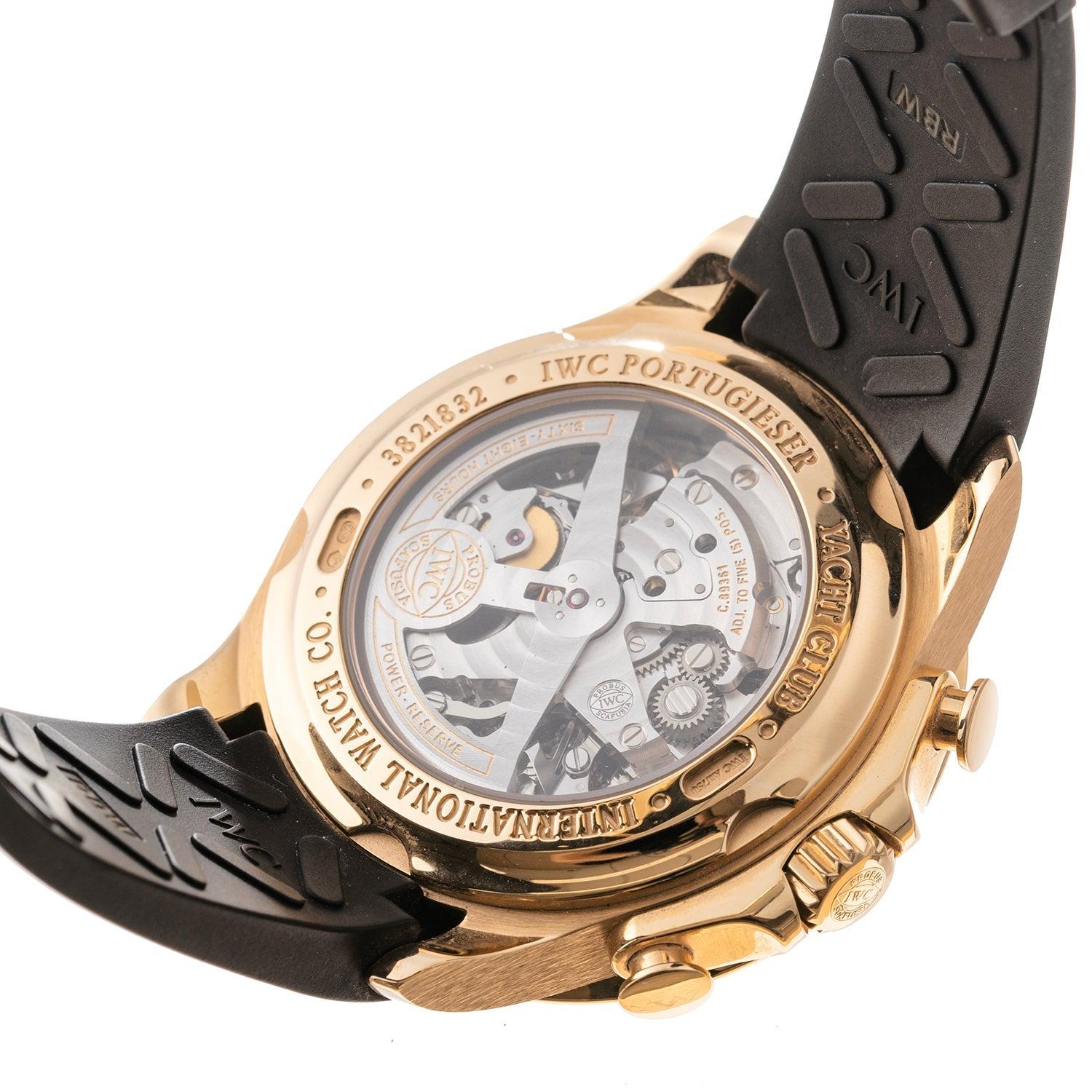 IWC portugais Yacht Club Chronographe Réf. IW390505 3