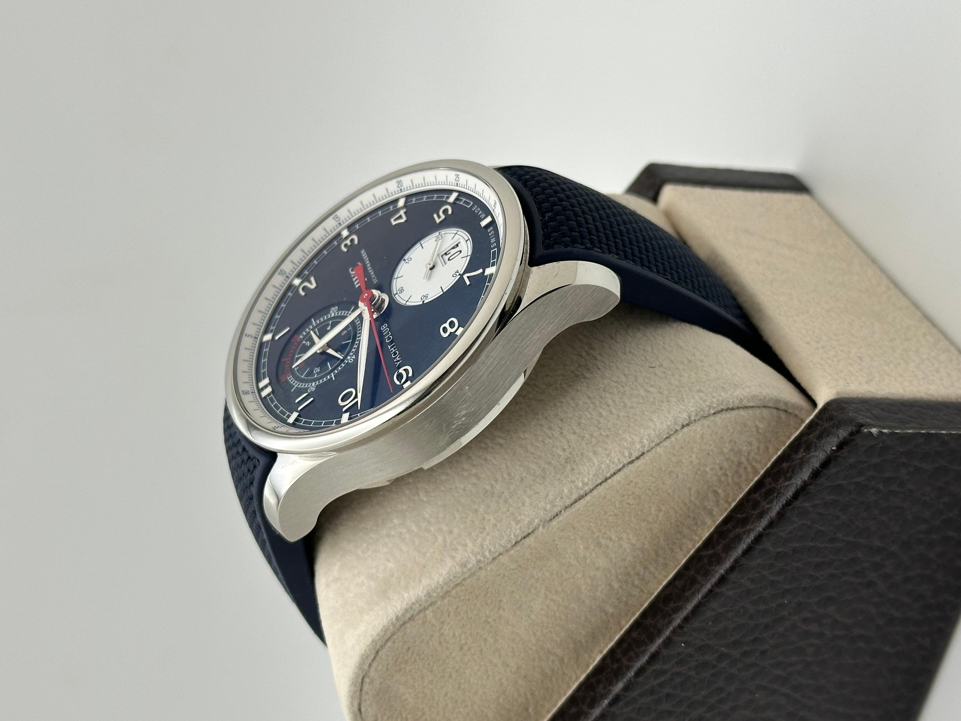 IWC Portugieser Yacht Club Orlebar Marrón IW390704 Caja de acero inoxidable Papel en venta 4