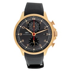 IWC Portuguese 18k rose gold Automatic Wristwatch Ref iw390209