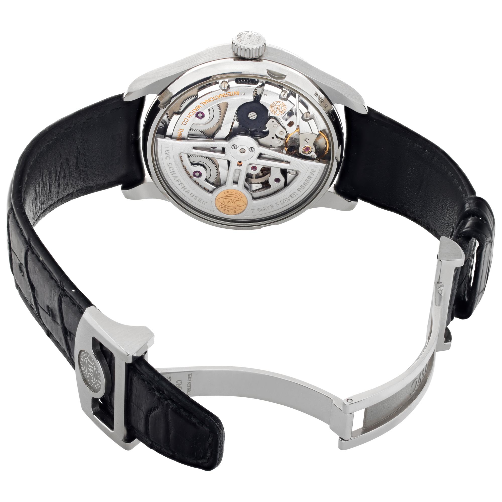 IWC portugais 42 mm IW500705 Pour hommes en vente