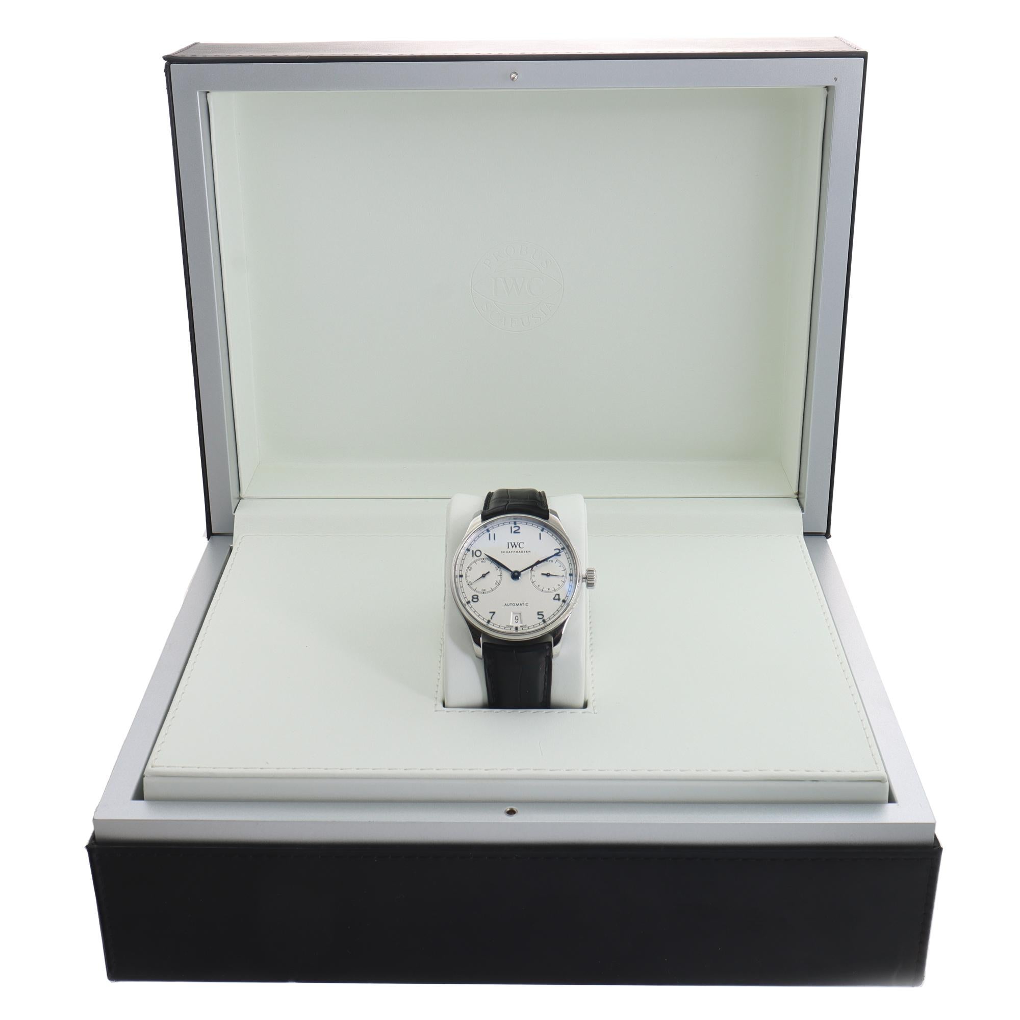 IWC portugais 42 mm IW500705 en vente 2
