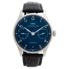 IWC Portuguese Automatic Wristwatch Ref IW500109, 42mm Case, 2012, Discontinued