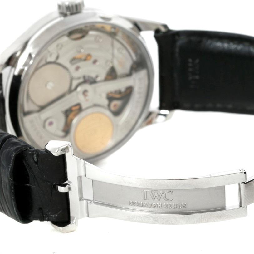 IWC Portuguese Chrono 7 Day Power Reserve Automatic Watch IW500109 2