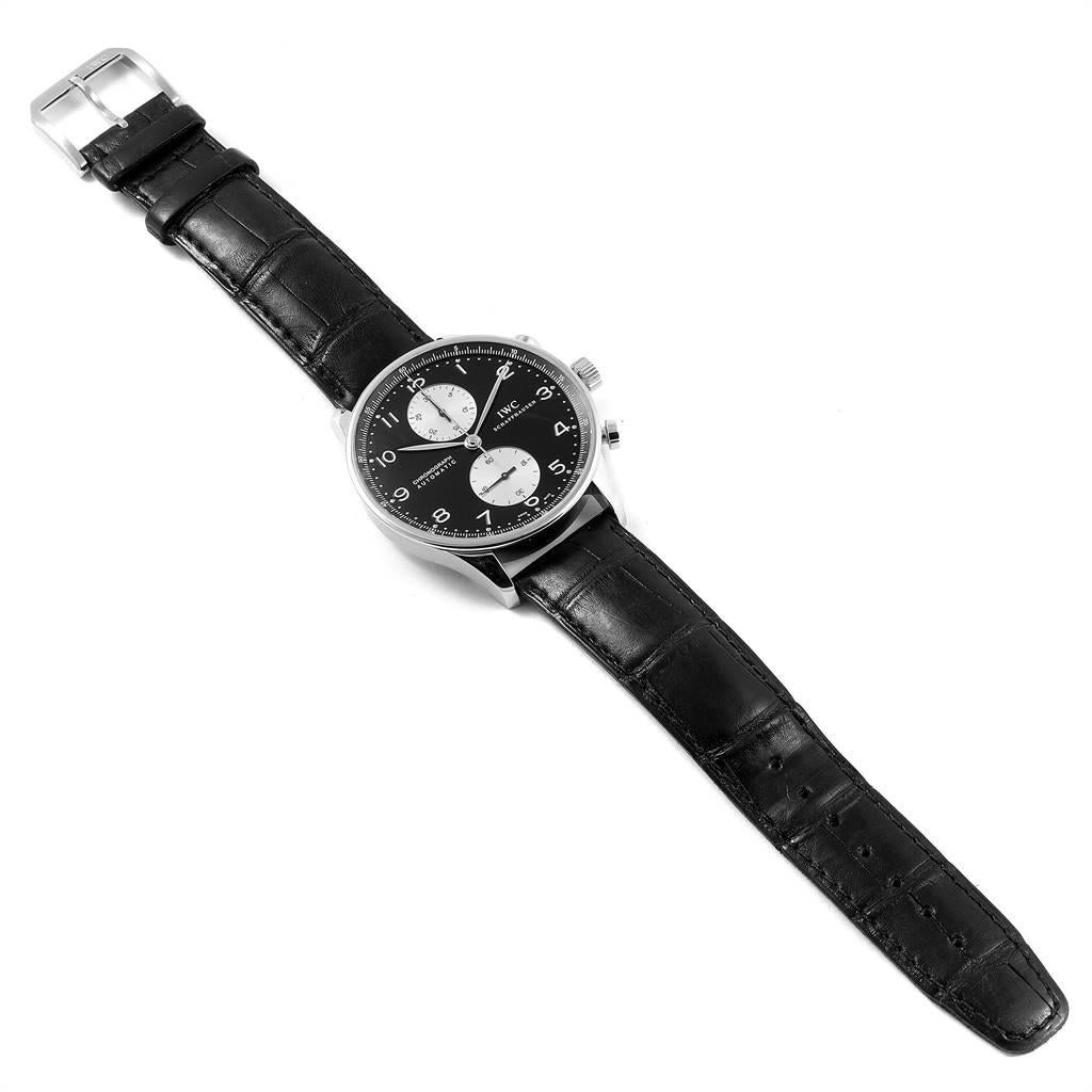 IWC Portuguese Chrono Automatic Steel Men's Watch IW371404 6