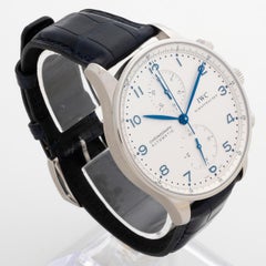 IWC Portuguese Chronograph 371445, Outstanding Condition