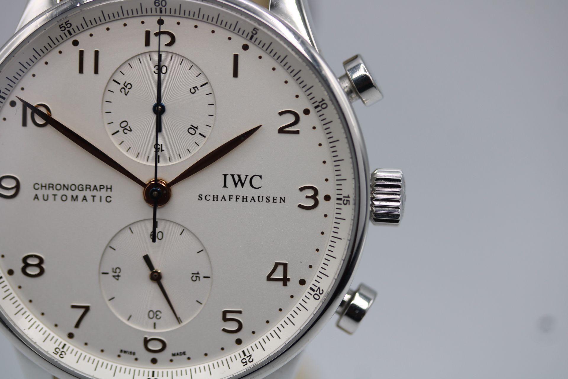 IWC Portuguese Chronograph IW371401 For Sale 1