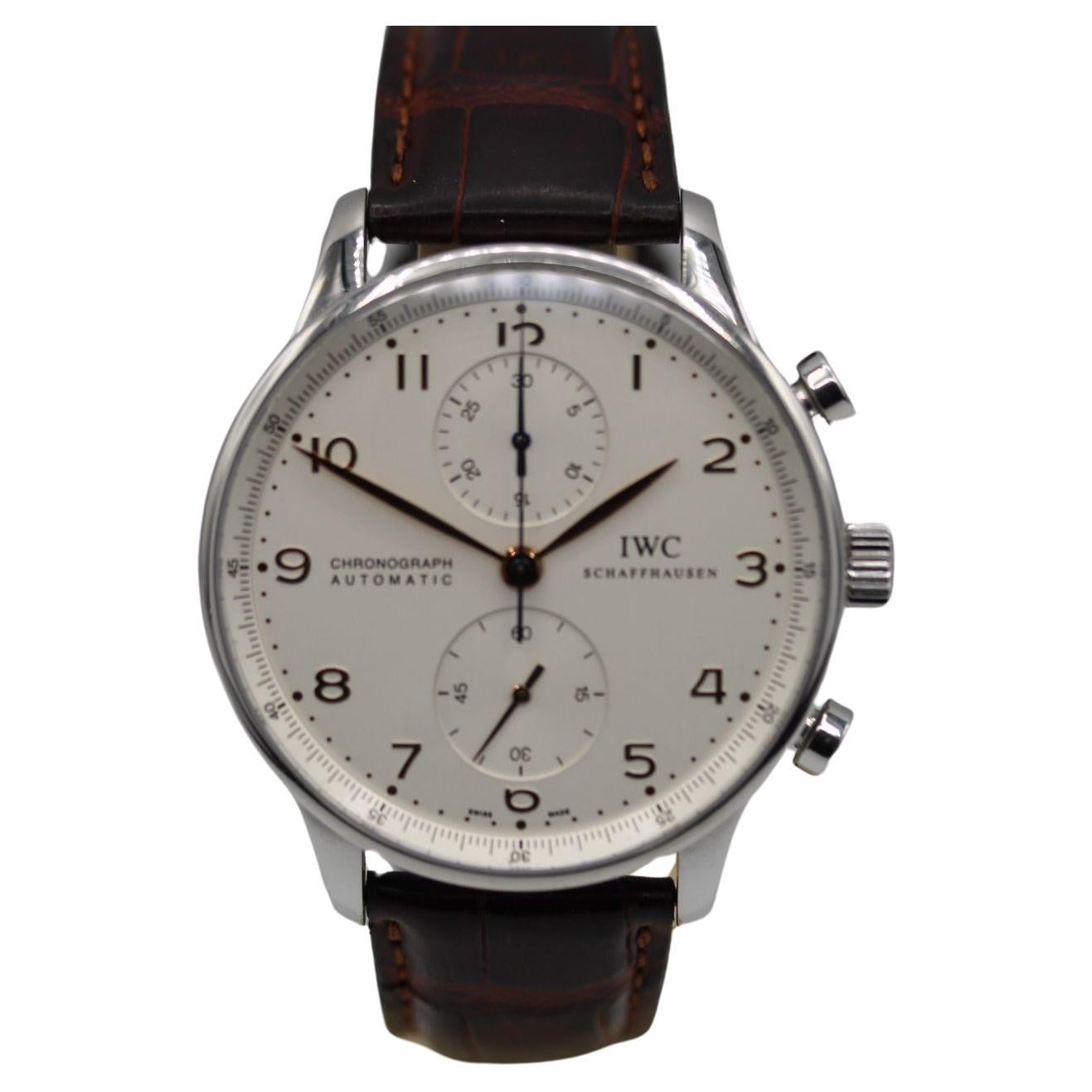 IWC Portuguese Chronograph IW371401 For Sale