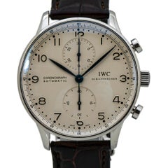 IWC Portuguese Chronograph IW371446 Automatic Blue Marker Deployment Buckle