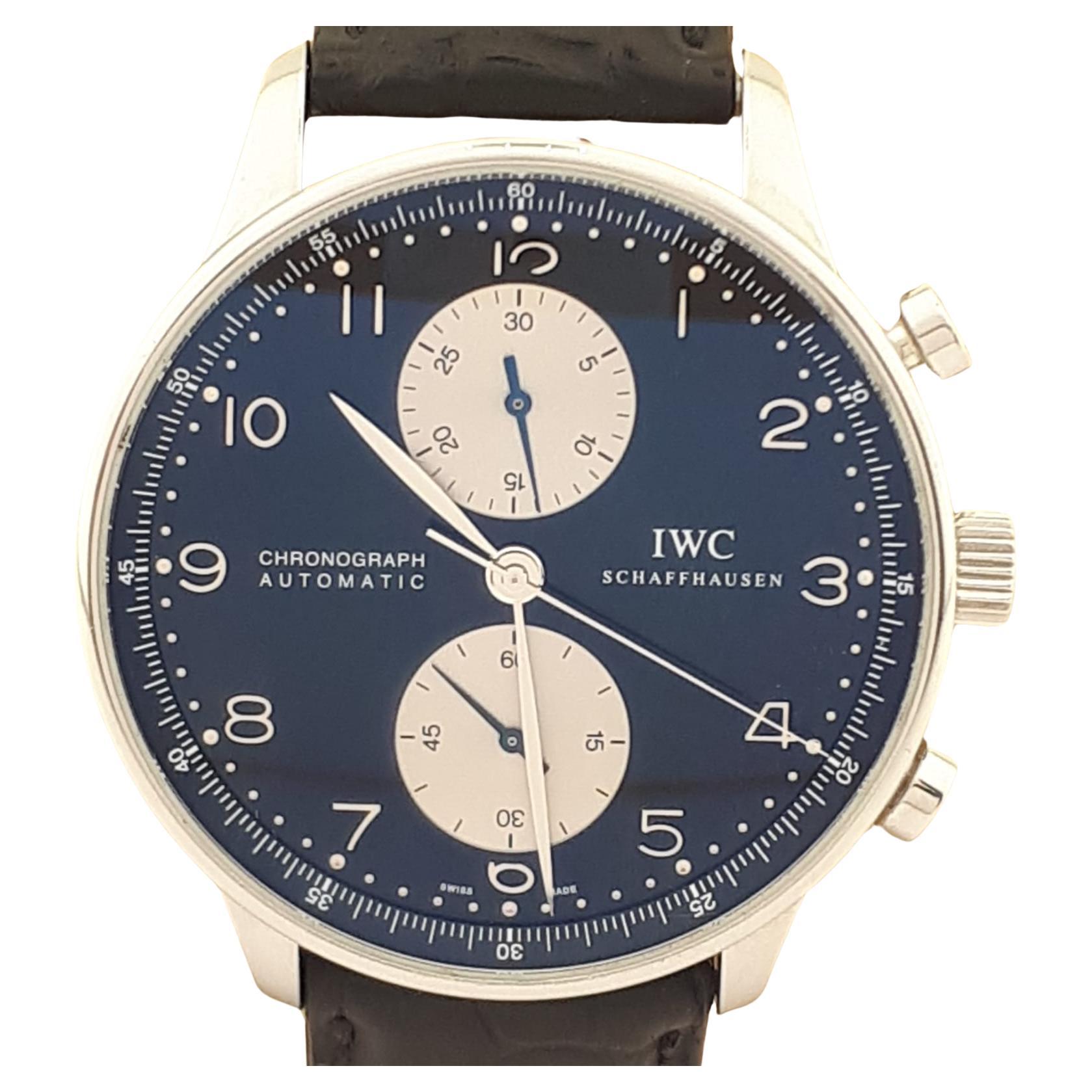 IWC - Portuguese Chronograph - Ref: IW371404 - Men 
