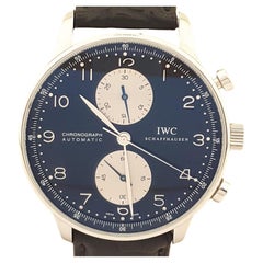 Used IWC - Portuguese Chronograph - Ref: IW371404 - Men 