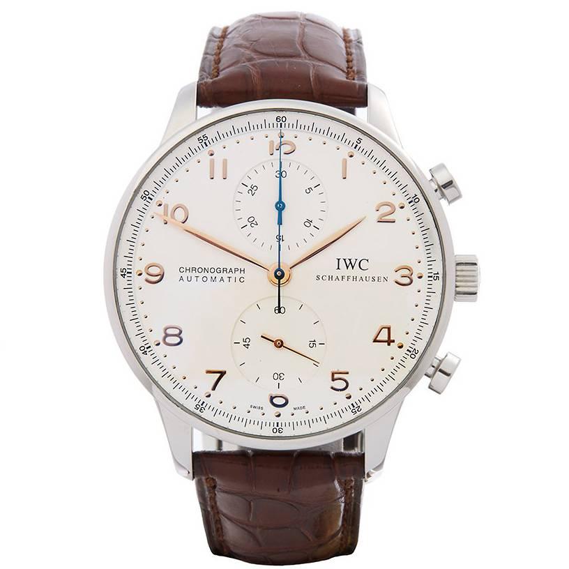 IWC Portuguese Chronograph Stainless Steel Men's IW371445