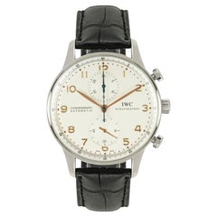 IWC Portuguese Chronograph Stainless Steel Watch