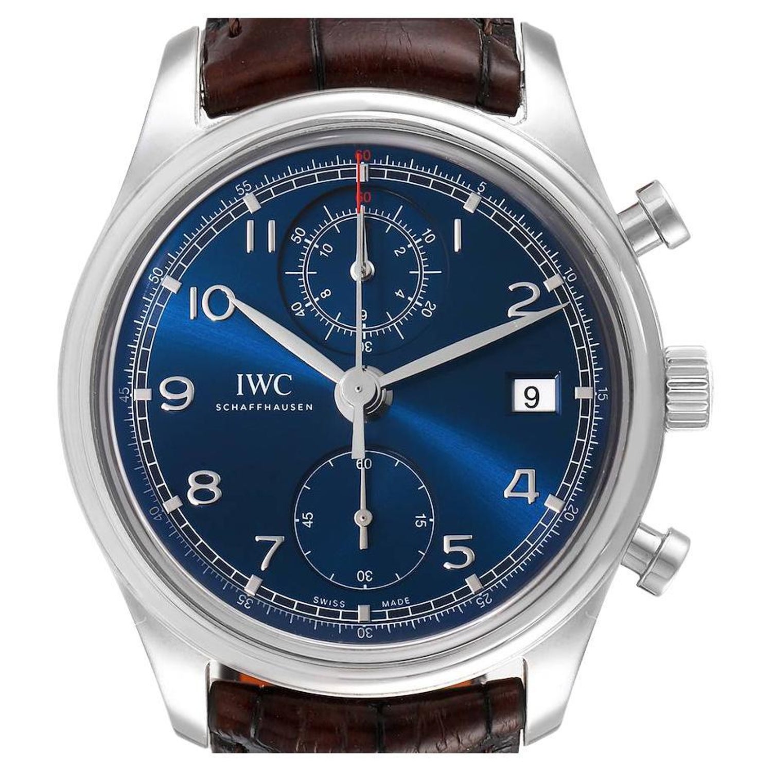 IWC F.A.Jones Portuguese Platinum Limited Edition Wristwatch, IW544202 For  Sale (Free Shipping) at 1stDibs | iwc portuguese fa jones, iwc pilot, iwc  chronograph