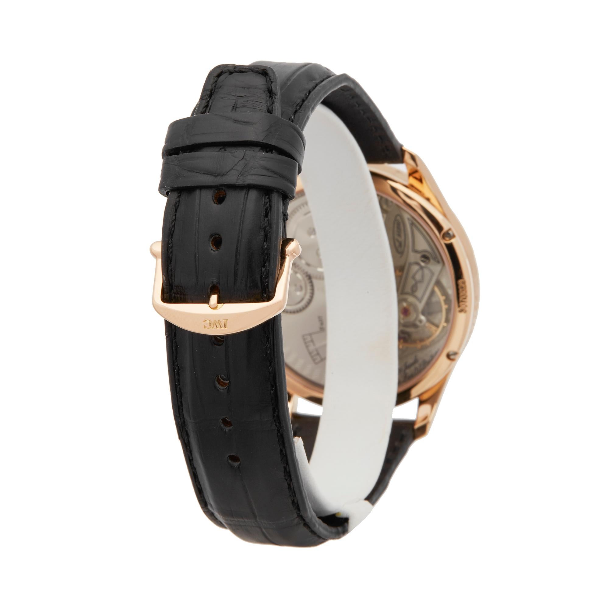 IWC Portuguese F.A Jones 18K Rose Gold IW544201 Wristwatch 1