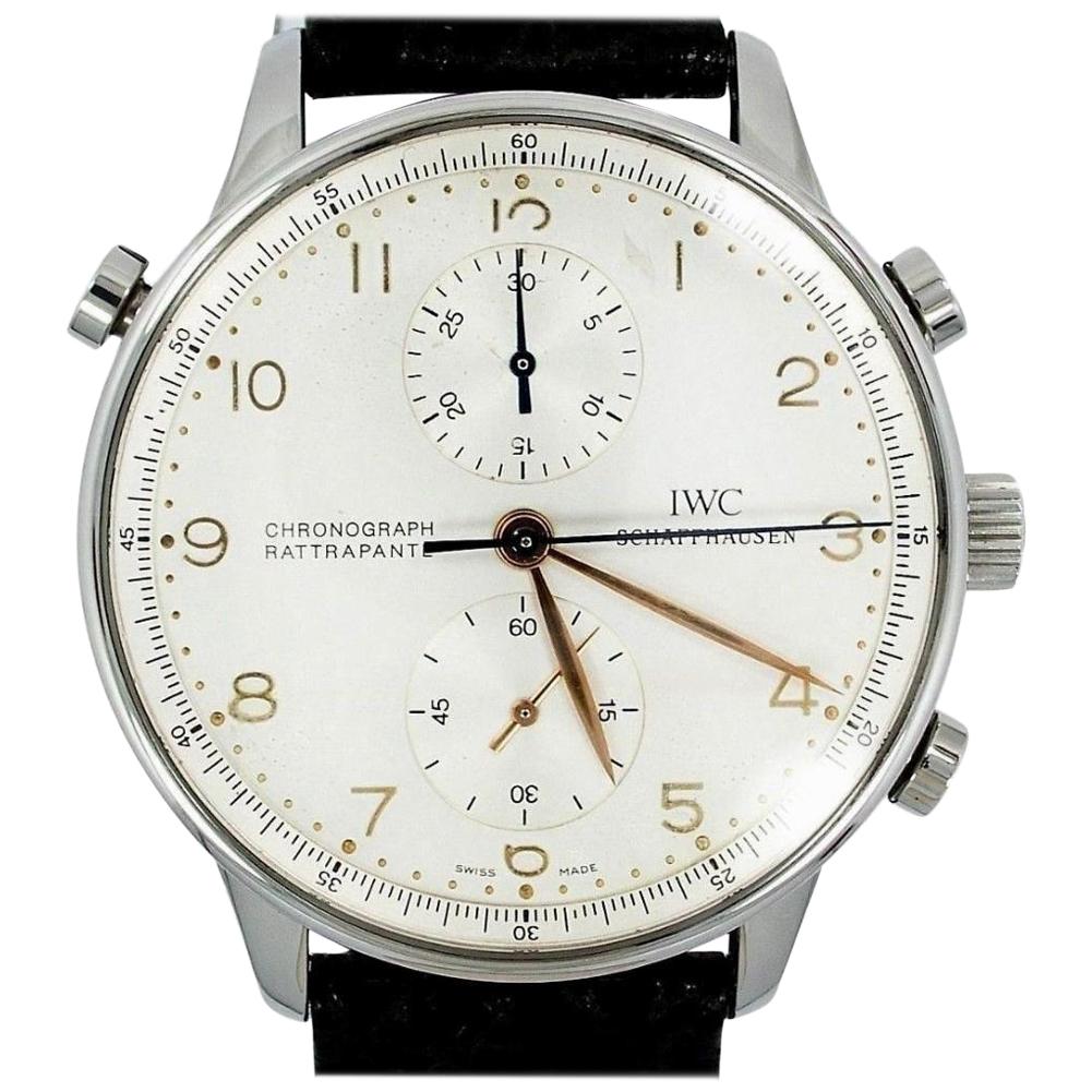 IWC Portuguese IW371202, Silver Dial, Certified and Warranty