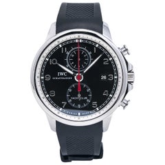 IWC Portuguese IW390204, Black Dial, Certified and Warranty