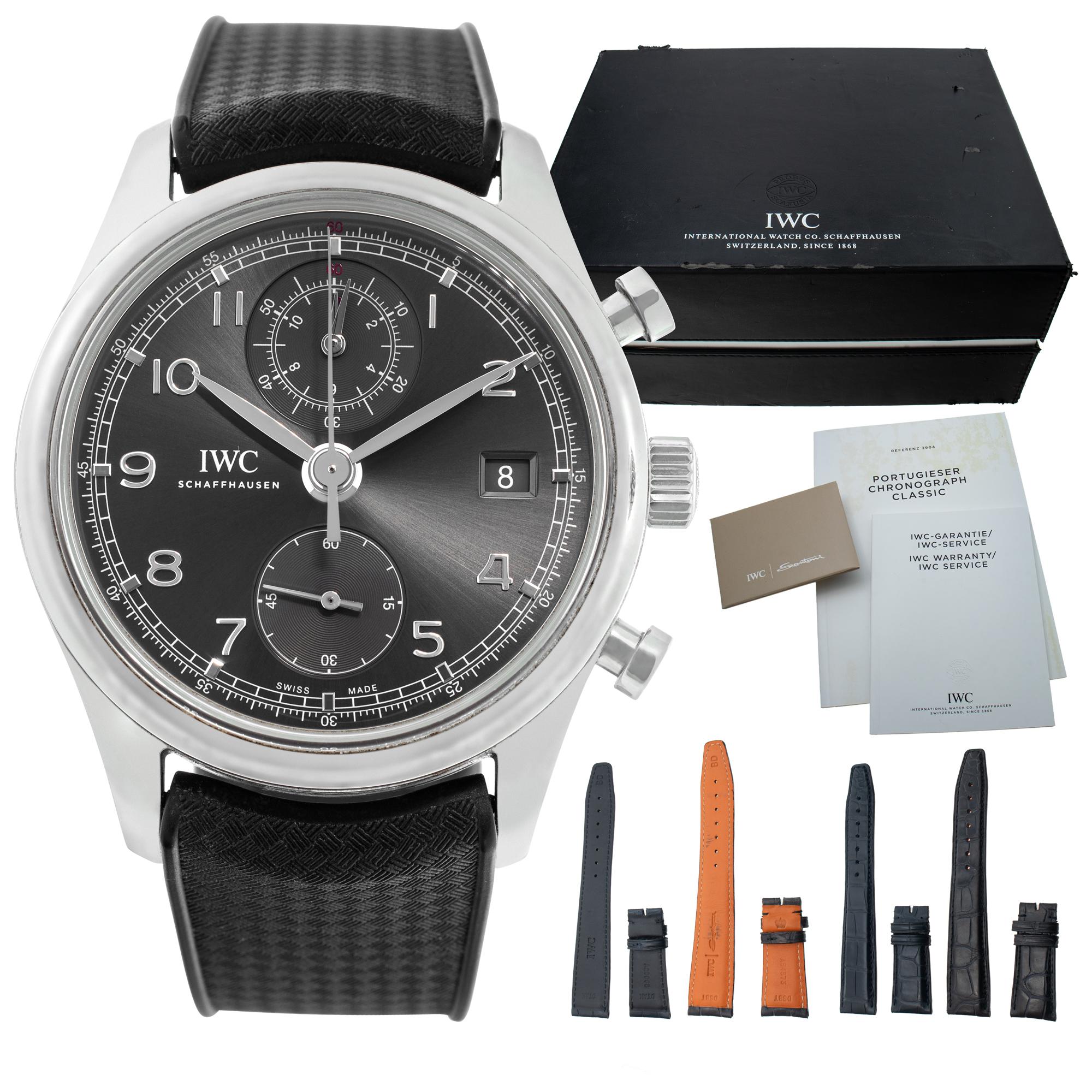 Orologio da polso automatico IWC Portoghese in acciaio inossidabile Ref IW390404 5