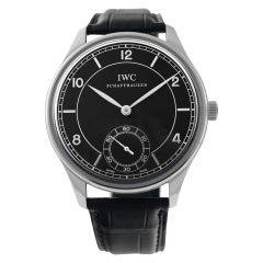 IWC Portuguese stainless steel Manual Wristwatch Ref IW544501
