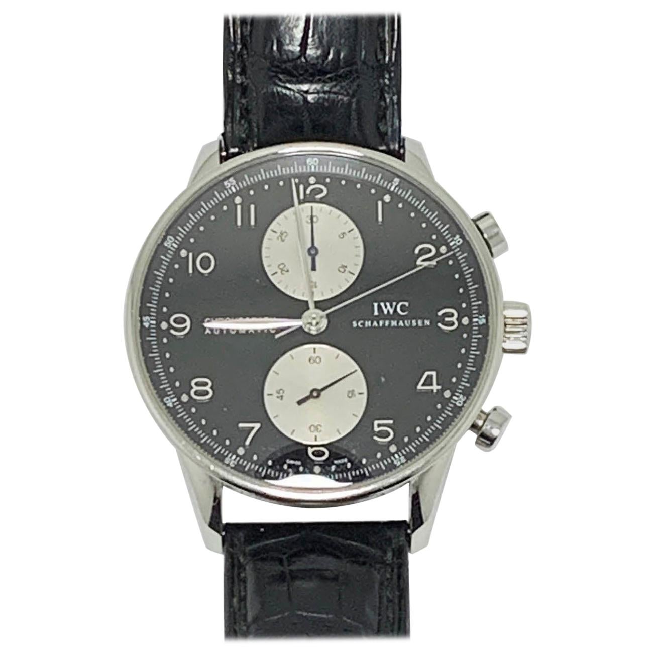 IWC Portuguese Stopwatch For Sale