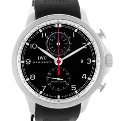 IWC Portuguese Yacht Club Chronograph Rubber Strap Men's Watch IW390210