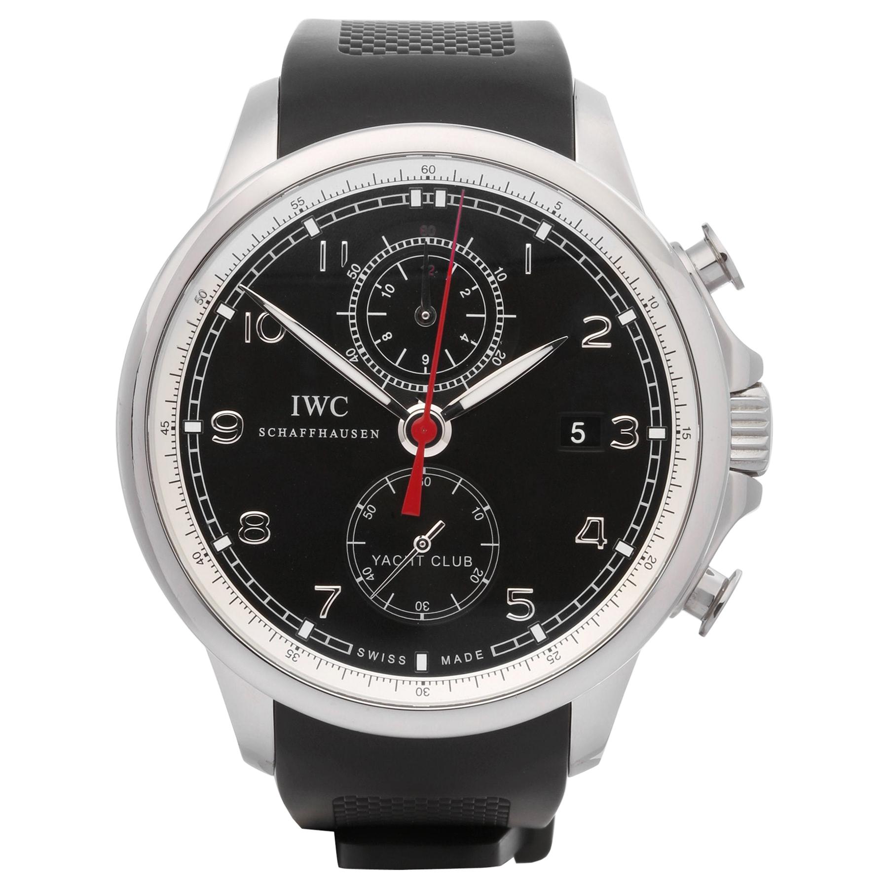 IWC Portuguese Yacht Club IW390210 Men's Stainless Steel Chronograph Watch