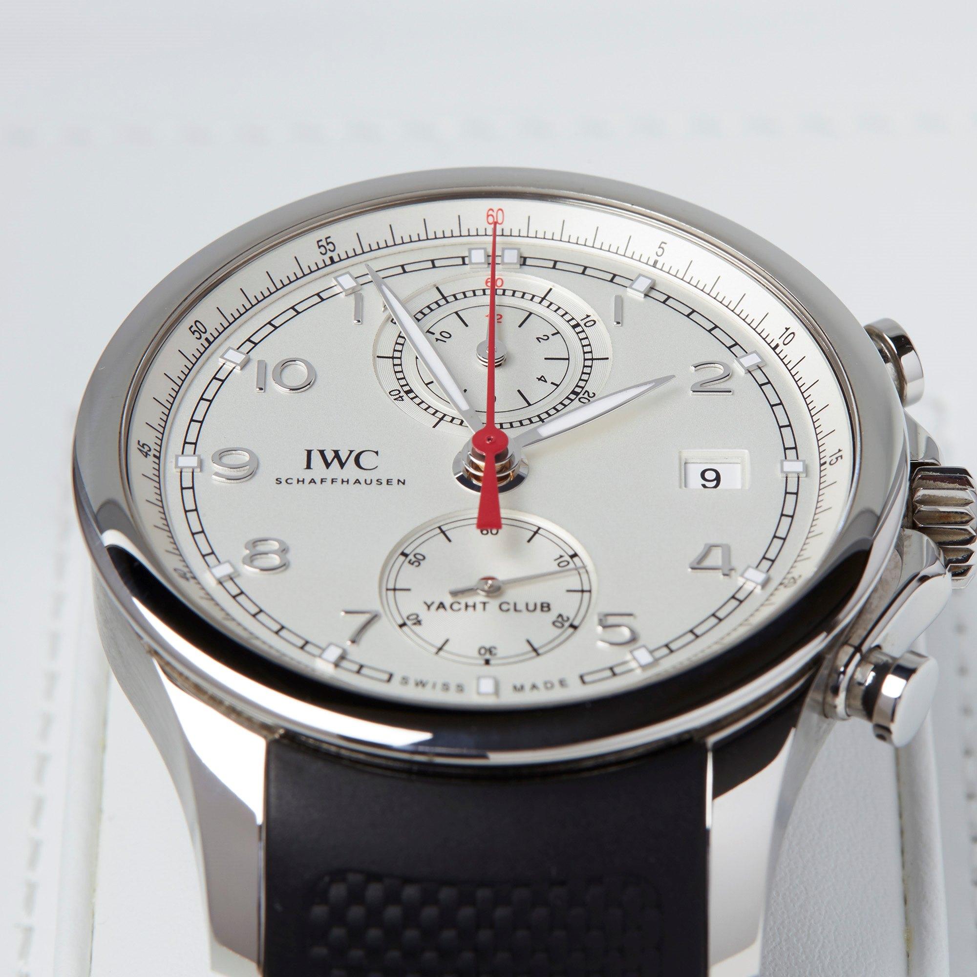 iwc portugieser yacht club chronograph watch - iw390502