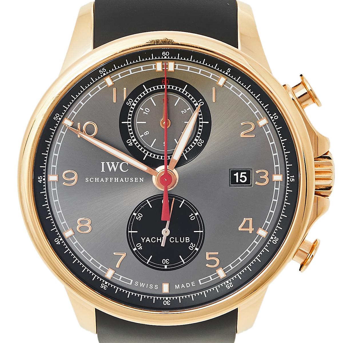 iwc portugieser rubber strap