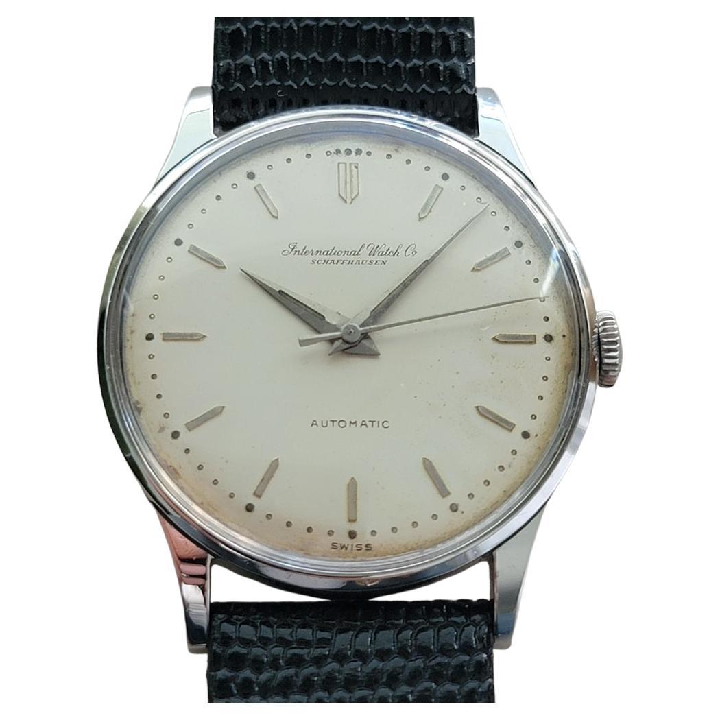 IWC Schaffhausen 1960 Hombre 35mm Vintage Suizo Automático Sin Restaurar RA643