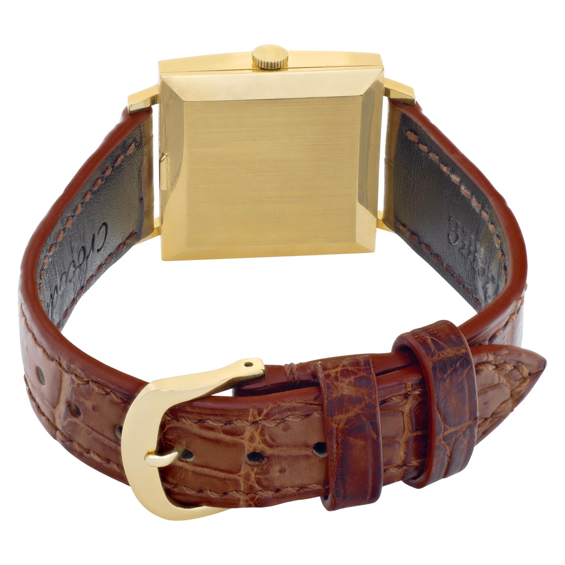 Montre-bracelet Iwc Schaffhausen en or jaune 18 carats, réf. 1721865 Pour hommes en vente