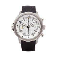 IWC Schaffhausen Aquatimer Chronograph Stainless Steel IW376801 Wristwatch